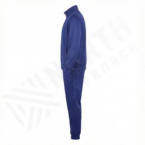Survêtement décontracté pour homme à capuche pour l'hiver, respirant, confortable, grande taille, 100% coton, jogging, couleur personnalisée, gym, sport, fitness - Product Image 3