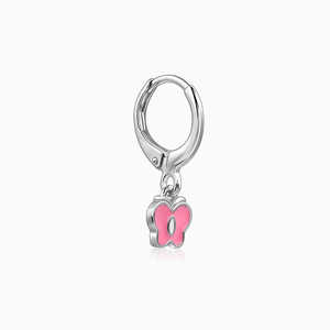 Pendientes de plata de mariposa mágica para niños, joyería bonita para niños - Product Image 1