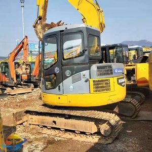Mini-excavatrice sur chenilles Komatsu PC78US d'occasion à vendre, matériel de terrassement, moteur principal, boîte de vitesses, pompe à engrenages, roulement, PLC - Product Image 1