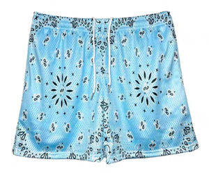Unisex Casual Baseball <b>Shorts</b> <b>5</b> <b>Inch</b> <b>Inseam</b> Custom Design Paisley High Street Collection <b>Men's</b> Anti-Wrinkle Eco-Friendly Spring - Product Image 6