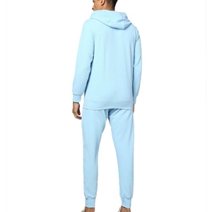 Survêtement personnalisé OEM en deux pièces, respirant, à capuche, pour homme, streetwear, grande taille, hiver, logo personnalisé imprimé à l'écran - Product Image 2