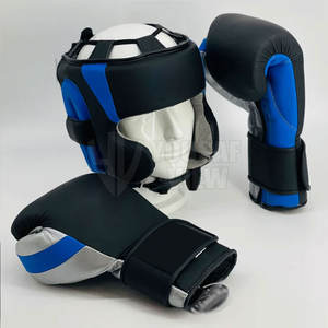 Nouvel ensemble en cuir de boxe gagnant professionnel Gants de boxe gagnants Ensemble de protection de l'aine - Product Image 4