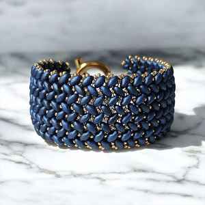 Brazalete de abeja con cuentas hecho a mano-Brazalete para mujeres y niñas - Product Image 5