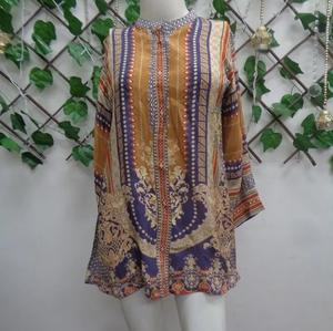 Collection de vêtements de fête Tunique en viscose kurti Tunique ethnique tendance Kurti à vendre en vrac d'Inde - Product Image 1