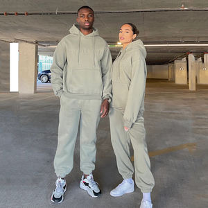 Chándales de Invierno Personalizados con Bordado para Hombre y Mujer, Diseño de Punto Grueso de 400 g/m² - Product Image 2