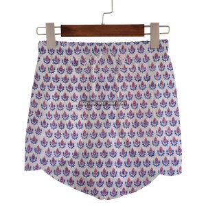 Hand Block Printed Training Exercise Women Wrap Shorts Women Summer Printing Wrap Shorts Yoga <b>Pants</b> - Product Image 6