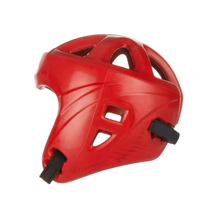 Advanced Shock Taekwondo Head Guard <b>Padded</b> Head Guard Featuring Adjustable Chin Strap For Karate Taekwondo Boxing Head Guard - Product Image 2