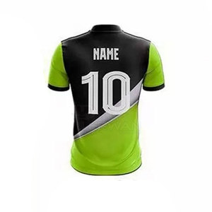 2025 respirant personnalisé de haute qualité léger vêtements de sport demi-manches uniforme de cricket - Product Image 5