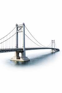 Puente Colgante de Doble Torre con Estructura de Acero, Servicios de Soldadura, Doblado y Corte - Product Image 2