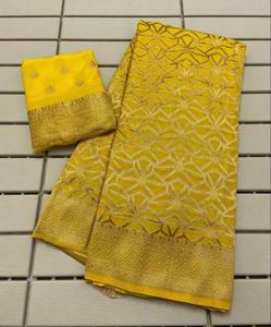 Proveedores de saris al por mayor de seda pura Khadi en línea en la India - Product Image 3