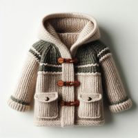 Blouson Bomber Polyvalent en Laine Mérinos pour Enfants – Style Vintage, Élégance Intemporelle, Durabilité, Légèreté, Chaleur Assurée Hiver Après Hiver
