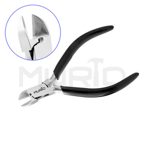 คีมตัดจมูกสแตนเลสสตีลพรีเมี่ยมสวยที่จับสบายคุณภาพสูงสำหรับการทำเครื่องประดับสายพรีเมี่ยมสีดำ - Product Image 6