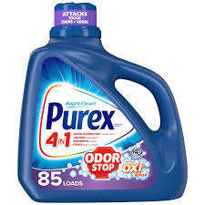 Detergente Líquido para Ropa Purex Plus OXI al por Mayor, Tecnología de Defensa Contra Manchas, 128 Onzas Líquidas, 85 Lavados - Product Image 3