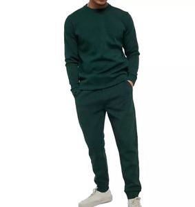 Survêtement de sport pour homme, marque vierge, logo personnalisé, ensemble deux pièces d'entraînement et de jogging - Product Image 5