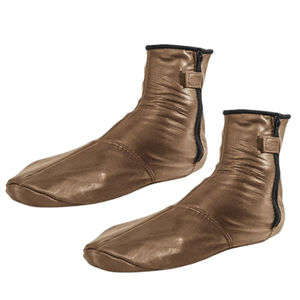 Chaussettes en cuir en gros OEM, logo personnalisé, épaisses, durables, confortables, antibactériennes, respirantes, conçues pour la sécurité à l'équitation et l'utilisation au travail - Product Image 4