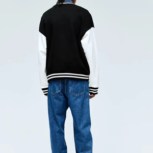 Women's <b>Vintage</b> <b>Varsity</b> <b>Jacket</b> Custom Logo College Letterman <b>Jacket</b> for Winter Wholesale with Chenille Patches - Product Image 6