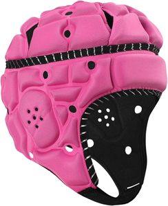 Casco de Fútbol Transpirable de Color Sólido para Jóvenes, Protector de Cabeza para Jugadores de Fútbol y Rugby, Talla Grande, Deportes de Verano - Product Image 5