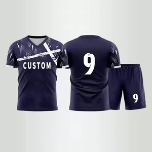 Uniforme de football de haute qualité, fabriqué par des professionnels, à séchage rapide, pour adultes, vêtements de sport confortables avec un nouveau design à manches courtes - Product Image 2