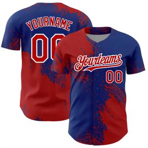 Camiseta de béisbol personalizada con su propio logotipo con tela transpirable y elástica y camiseta de béisbol de material de alta calidad - Product Image 2