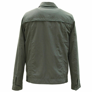 Blouson aviateur pour homme de style OEM, tissu polyester de haute qualité, fermeture éclair multicolores, blouson aviateur imperméable avec MOQ faible - Product Image 3