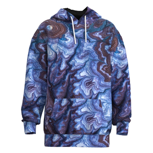 Sweat à capuche en coton mélangé unisexe personnalisé pull de haute qualité avec technique de broderie 3D impression de logo pour l'hiver ODM OEM - Product Image 3