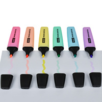 Ensemble de surligneurs néon MACACO 6 couleurs, lot de 36 pièces, marqueurs de papeterie pour le bureau et les fournitures scolaires