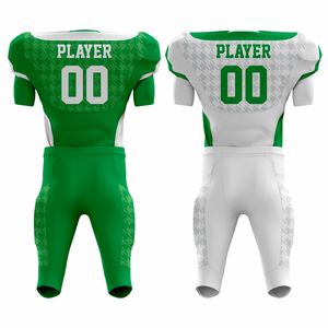 Customizable Reversible American <b>Football</b> Uniforms Breathable Short Sleeves Plus <b>Size</b> Jersey Printed Features for Summer Sports - Product Image 2