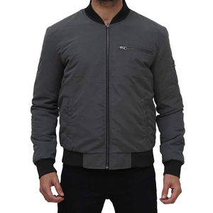 Blouson bombardier réversible, style pilote de vol pour homme. Service ODM et OEM durable et élégant disponible - Product Image 4