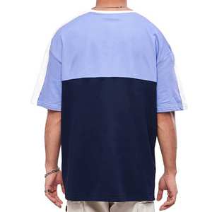 100% ผ้าคอตตอนถักสำหรับผู้ชาย, เสื้อฤดูร้อนผ้านิ่มระบายอากาศได้ดีสวมใส่สบายมีสไตล์ - Product Image 5