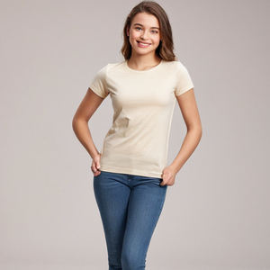 Camiseta de Cuello Redondo para Niña, Suave al Tacto, Diseñada con Tela de Calidad, Acabado Impecable que Garantiza Comodidad, Estilo y Larga Duración, Ropa Infantil - Product Image 2