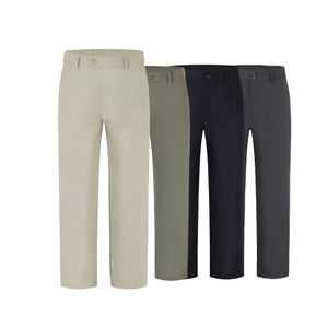 Pantalon en toile tricotée légère pour homme, confortable, décontracté, pour le travail, les voyages, élégant, pantalon en toile tricotée légère - Product Image 3