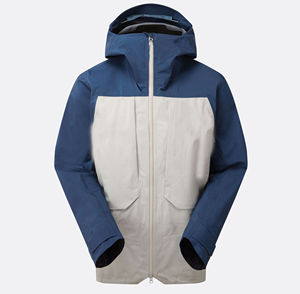 Veste coupe-vent style zip, veste d'hiver, col matelassé, fermeture éclair, service OEM, veste coupe-vent d'extérieur pour hommes - Product Image 1