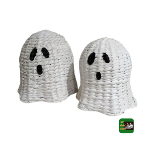 ตะกร้าสานใส่ผีสำหรับตกแต่งวันฮาโลวีนเป็นมิตรต่อสิ่งแวดล้อม - Product Image 3