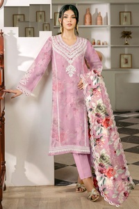 Nouveau Designer Hey Digi-ta Print Fabrics Kurtis Vêtements indiens et pakistanais en ligne avec des tissus extensibles en coton - Product Image 6