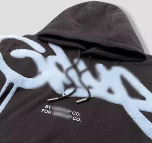 Nouveauté Marque de qualité supérieure 100% coton personnalisé LOGO sweats à capuche sweats à capuche décontracté hommes pull à capuche de haute qualité - Product Image 3