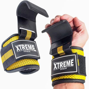 Ganchos y Correas de Neopreno para Levantamiento de Pesas Deep Fitness - Correas de Alta Resistencia para Levantamiento de Pesas y Protección de Palmas para Entrenamiento - Product Image 4
