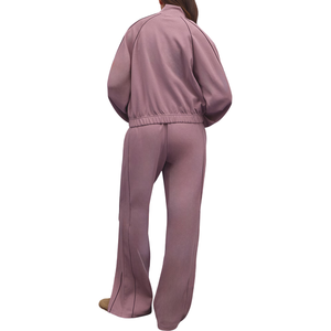 Pantalons de sport à jambes larges pour femmes, coupe décontractée, extensible, pantalons de sport légers, vêtements de détente, vêtements de sport, fabricant sur mesure - Product Image 2
