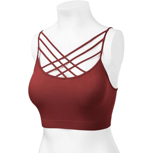 Sujetador de Yoga de alta elasticidad para mujer, transpirable, cómodo, para correr al aire libre, Fitness, gimnasio, sujetador de Yoga para mujer, 2025 - Product Image 4