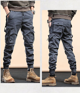 2025 nouveau pantalon Cargo pantalon pantalon toile pantalon haute qualité vêtements de plein air séchage rapide coton Polyester Cargo pantalon pour hommes - Product Image 5