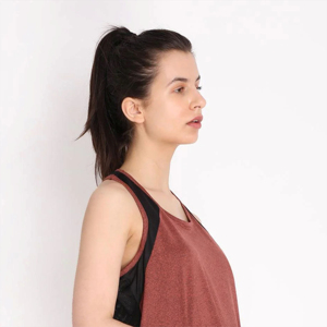 เสื้อกล้ามออกกำลังกายสำหรับผู้หญิงผ้าคอตตอน/ใยไผ่แห้งเร็วเสื้อออกกำลังกายขนาดพลัสไซส์ - Product Image 6