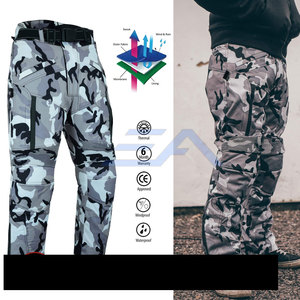 Pantalon de moto en cuir respirant de haute qualité pour l'hiver, usage extérieur, couleur unie, style streetwear, ENROBE APPAREL, manches longues pour homme, 240g - Product Image 3