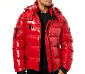 New Top Faction Chaqueta de invierno con logotipo personalizado 100% Poliéster Transpirable Impreso Cremallera Chaqueta acolchada de ATLANTIC - Product Image 5