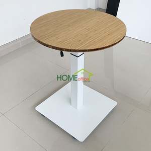 Flexibamboo 3-Joint Round Bamboo Tabletop Minimalist Design Style-FB008 - Product Image 3