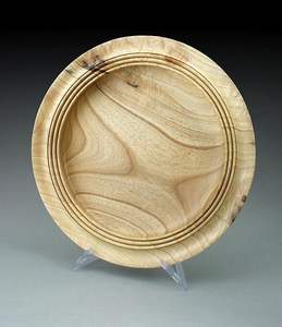 Assiette de présentation en bois de manguier artisanale sous-assiette en bois rustique pour décor de table à manger et paramètres de mariage - Product Image 6