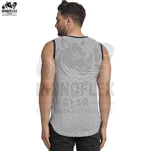 เสื้อกล้ามผู้ชายดีไซน์แบบลำลองระบายอากาศได้ดีสำหรับออกกำลังกายในยิมดีไซน์ที่ดีที่สุดสำหรับผู้ชาย - Product Image 2
