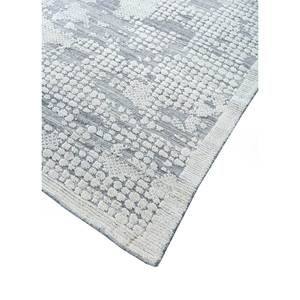 Aprezo Large Area Hand Knotted Wool <b>Rug</b> <b>Grey</b> & Black Abstract Pattern for Living Room or Hallway 10mm <b>Thickness</b> PKWL-936 - Product Image 2