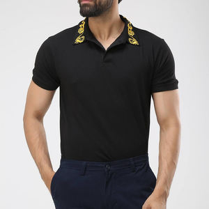 Polos bordados de baja tasa de diseño personalizado de alta calidad Servicios OEM Precio razonable Polos bordados de último estilo - Product Image 4