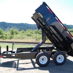 Remolque de Volteo Duradero de Alta Productividad con Eje para Uso Agrícola y de Construcción, Garantía de 3 Años, Varios Tamaños Disponibles - Product Image 1