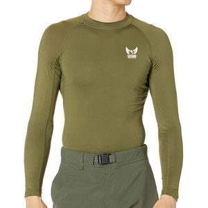 Rash Guard de la Mejor Calidad, Nuevo Estilo, Color Sólido, Talla Grande, Precio Razonable - Product Image 1