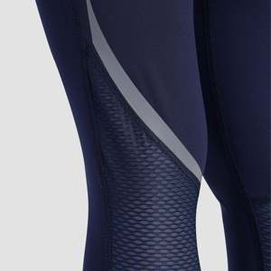 Leggings de sport taille haute (bleu) taille XXL, personnalisés, respirants, en Spandex/Nylon, pour une utilisation active - Product Image 6